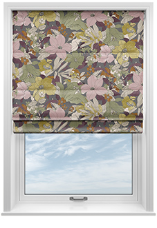 Maisie, Aubergine - Roman Blind